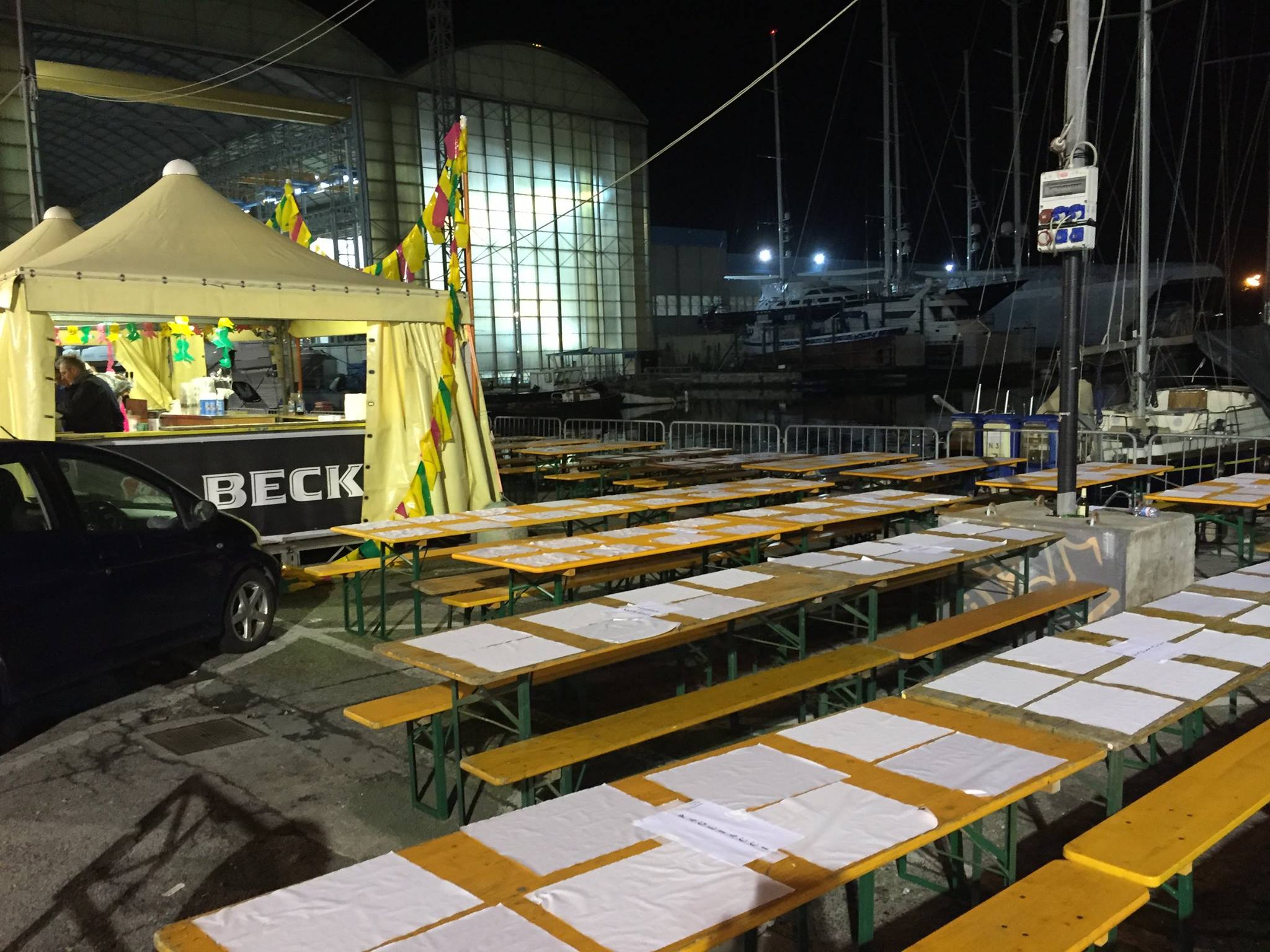 La preparazione per la Cena delle Mascherate in…