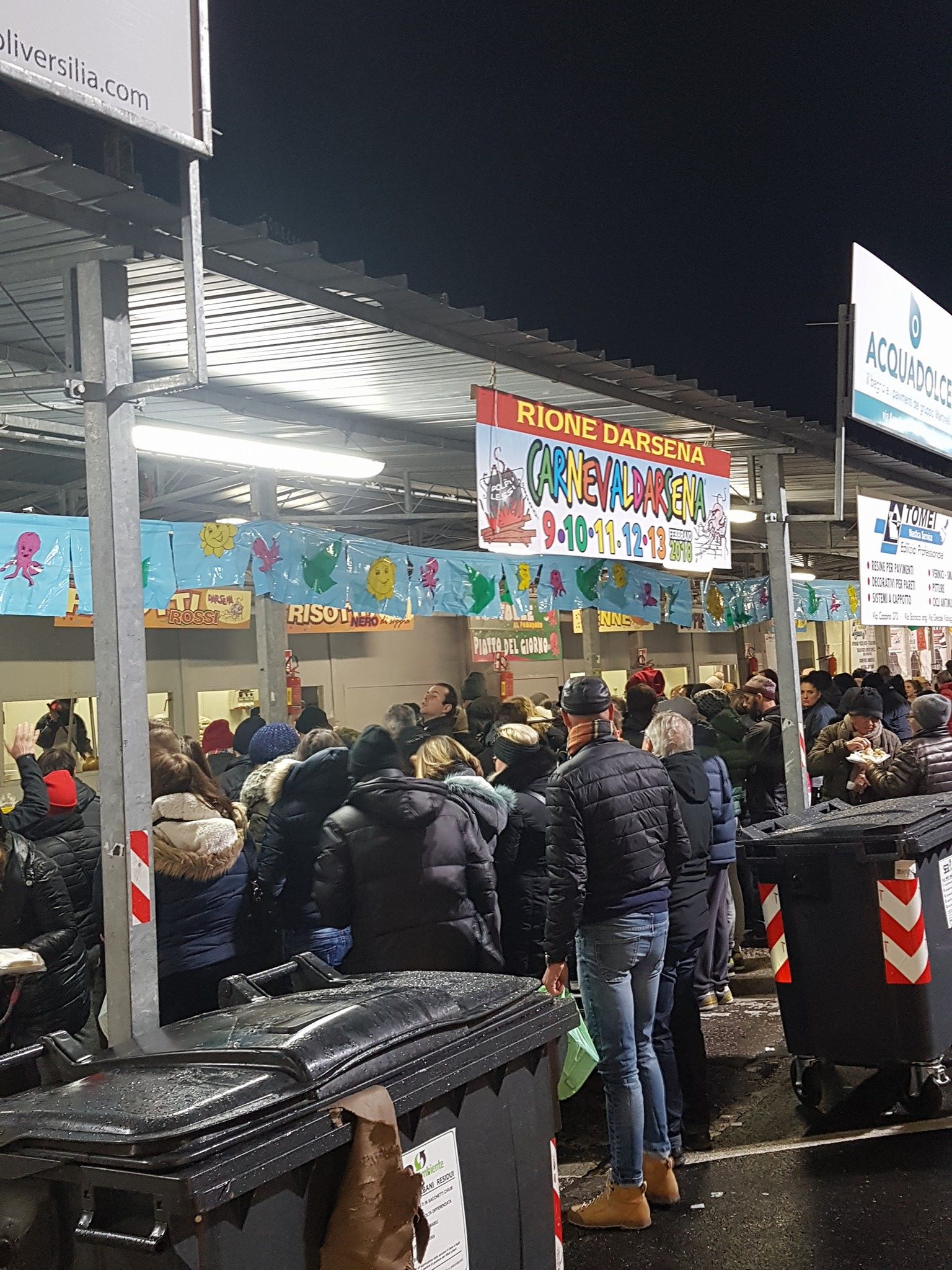 Per esse sabato c è poca gente.