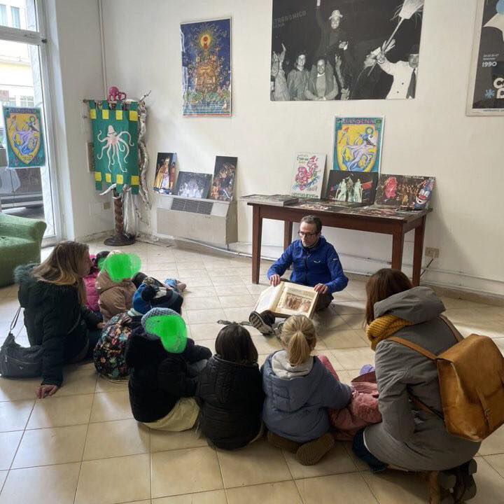 Questa mattina una classe dell’Istituto comprensivo Darse…