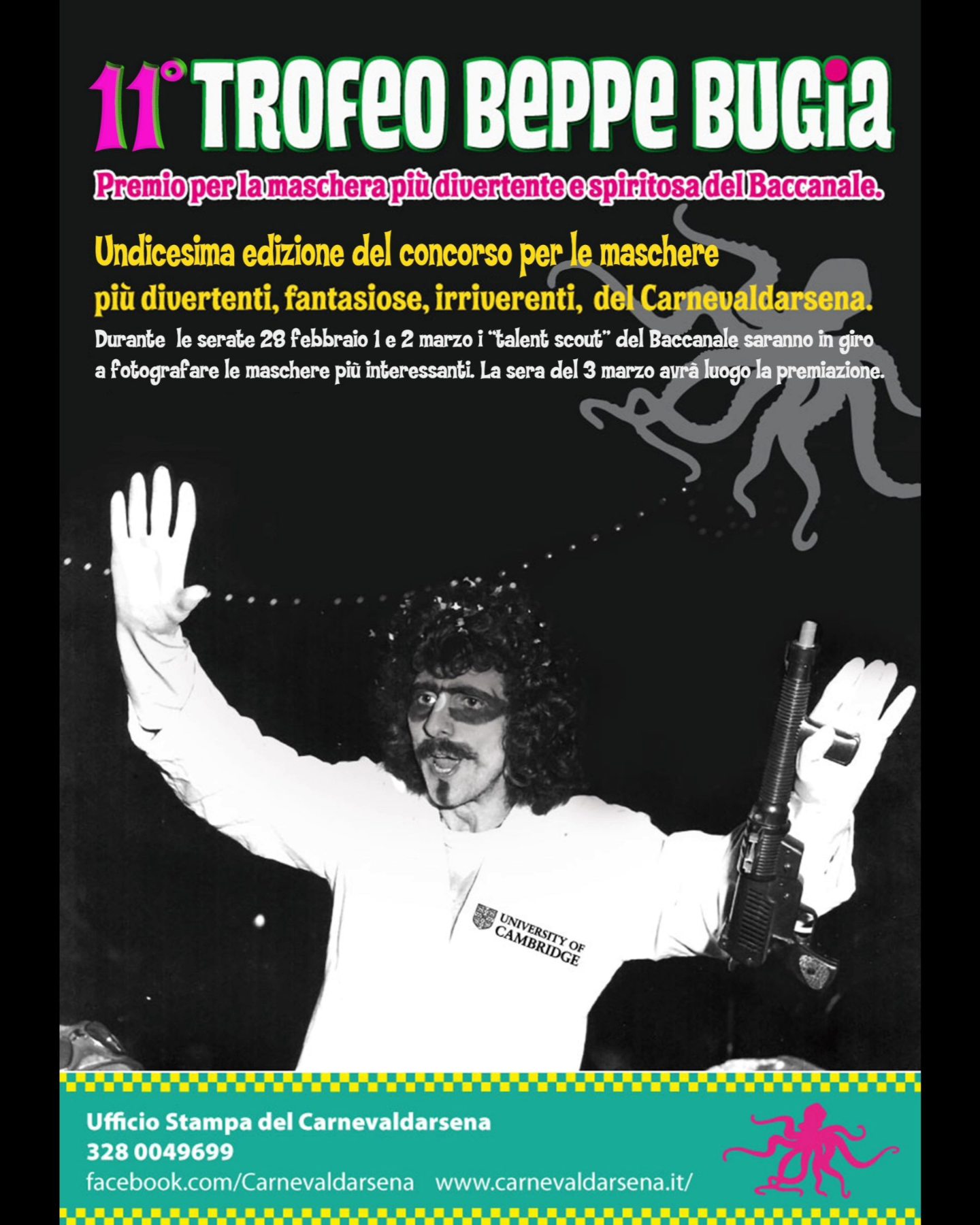 Torna il #Carnevaldarsena e torna il trofeo Beppe…