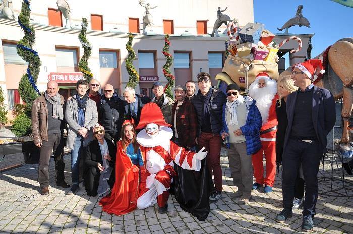 Scambio di auguri ieri mattina alla Cittadella del…
