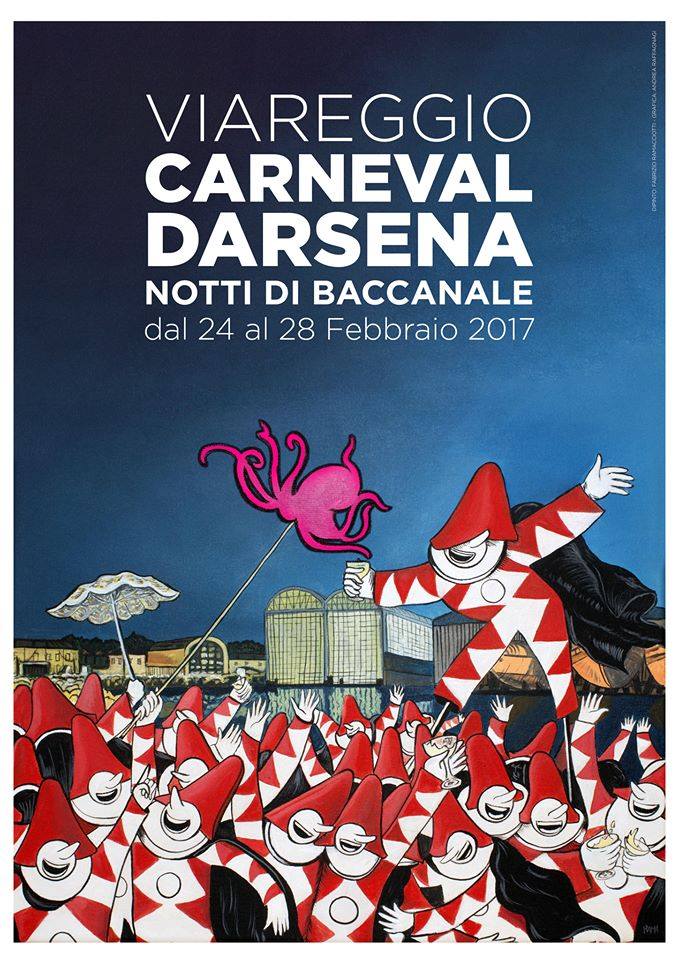 Manifesto Carnevaldarsena 2017 - Fabrizio Ramacciotti