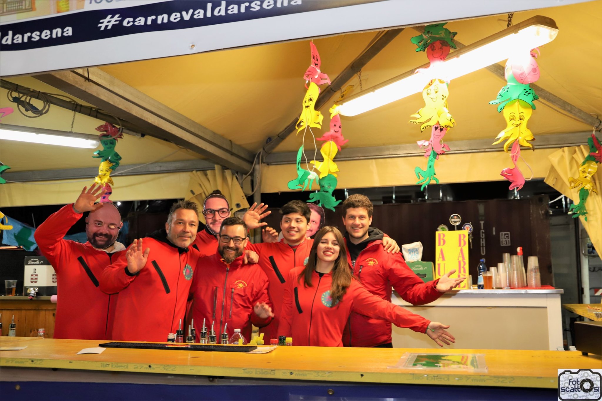 I volontari del Carnevaldarsena 2020