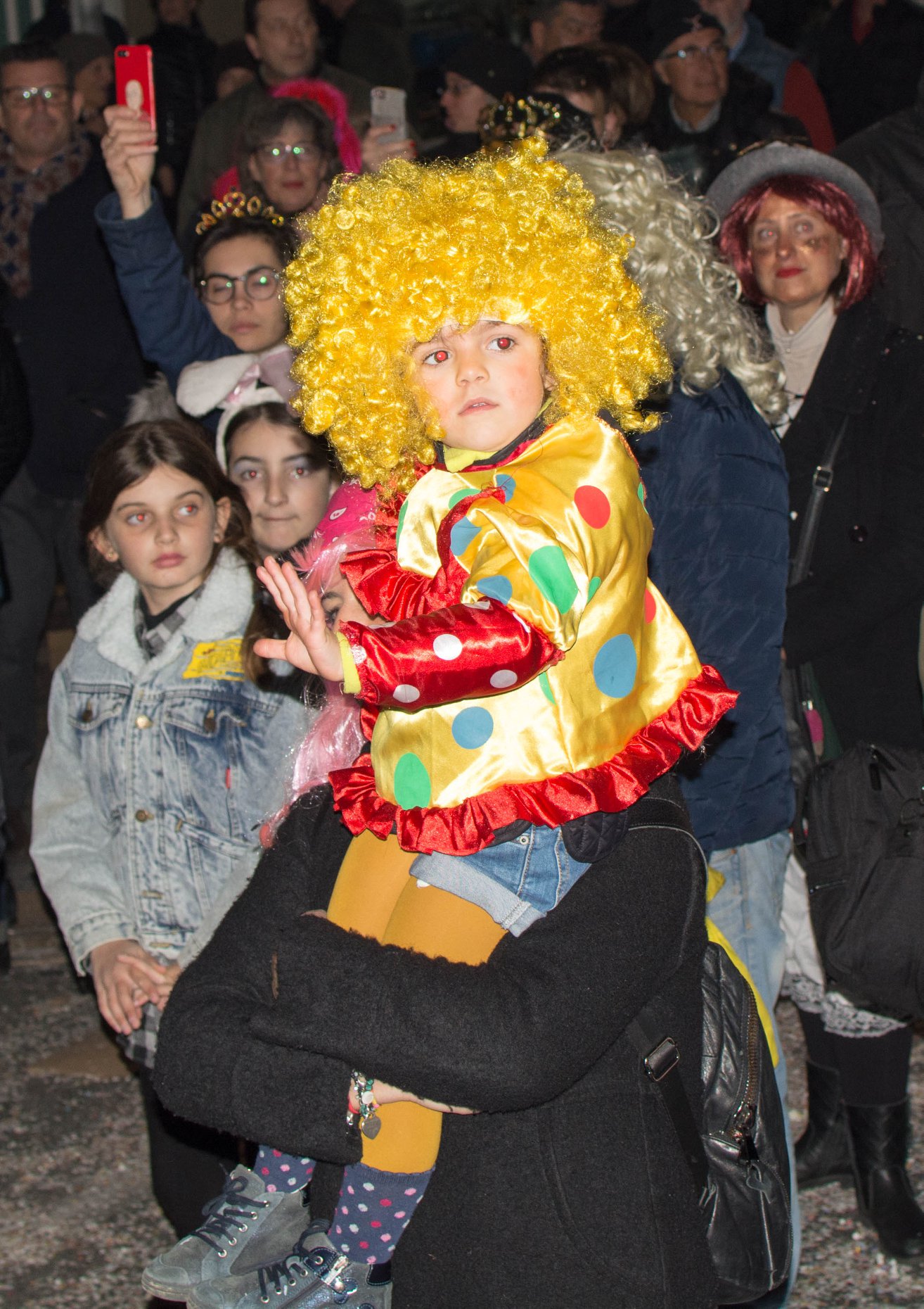 Coreografie e costumi della sfilata
