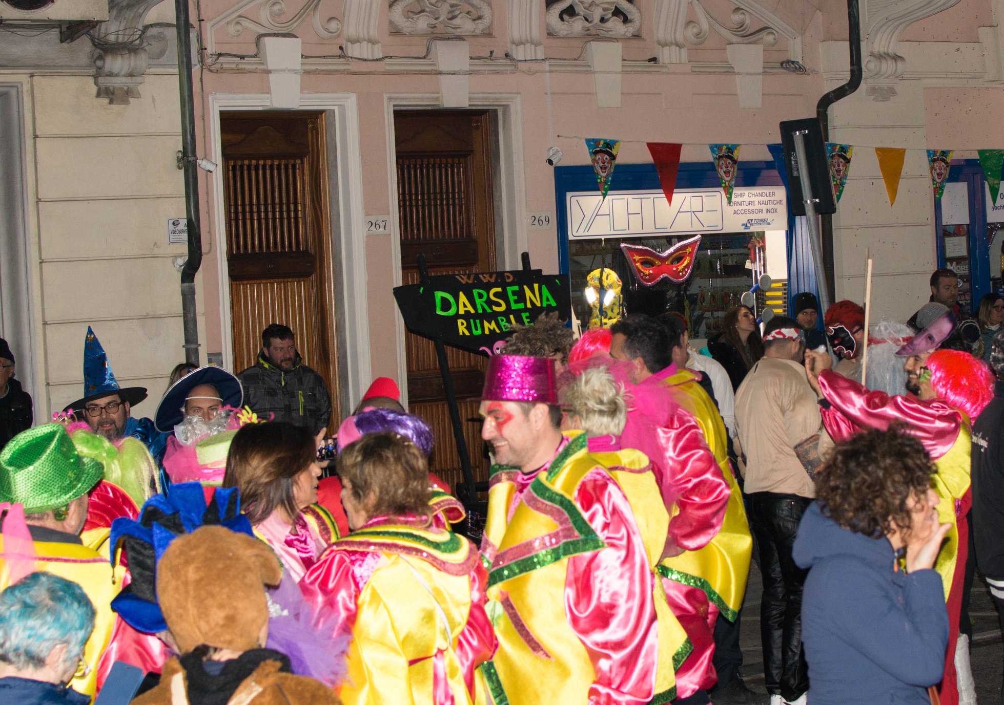 Sfilata e cena delle mascherate 2019