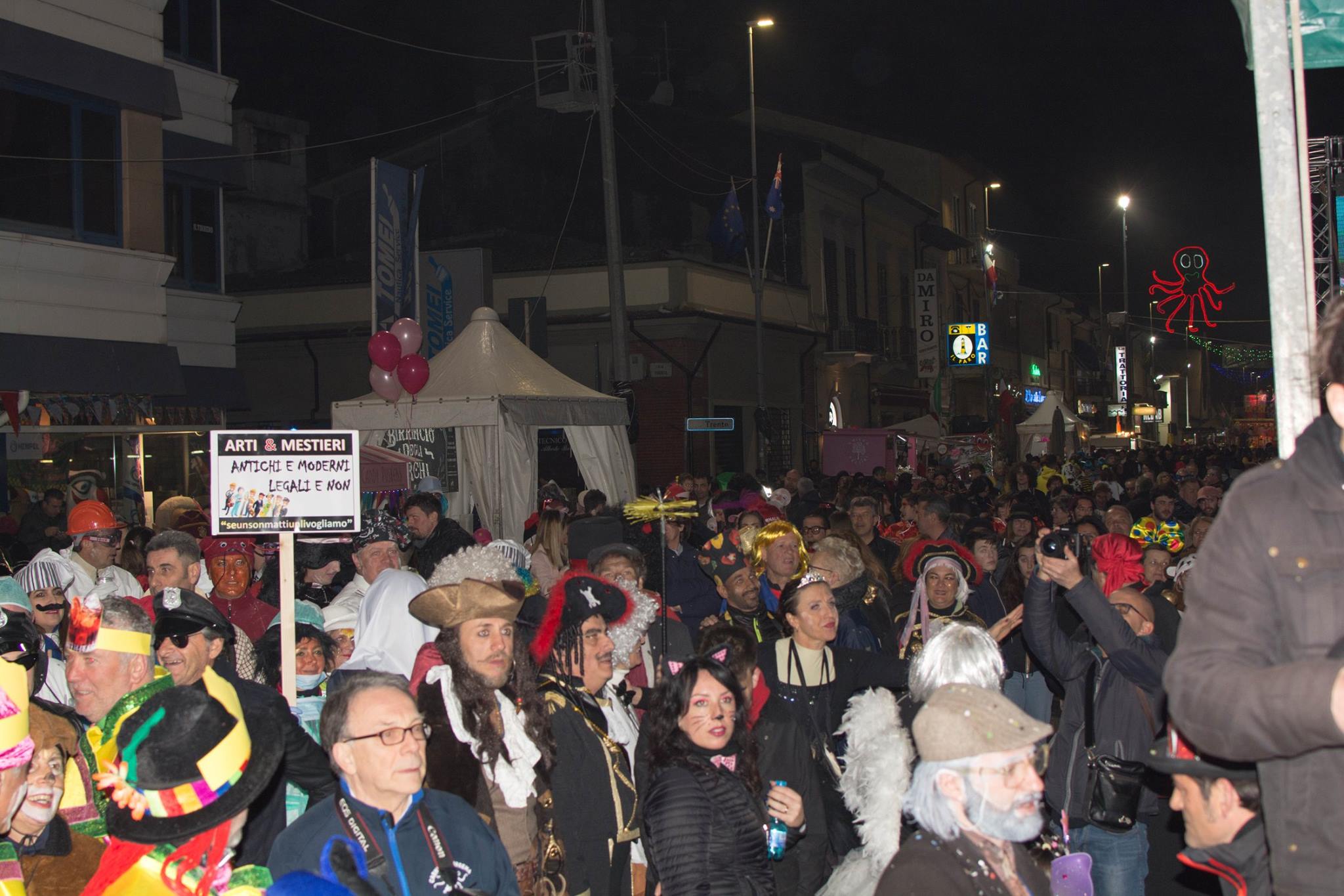 Sfilata e cena delle mascherate 2019