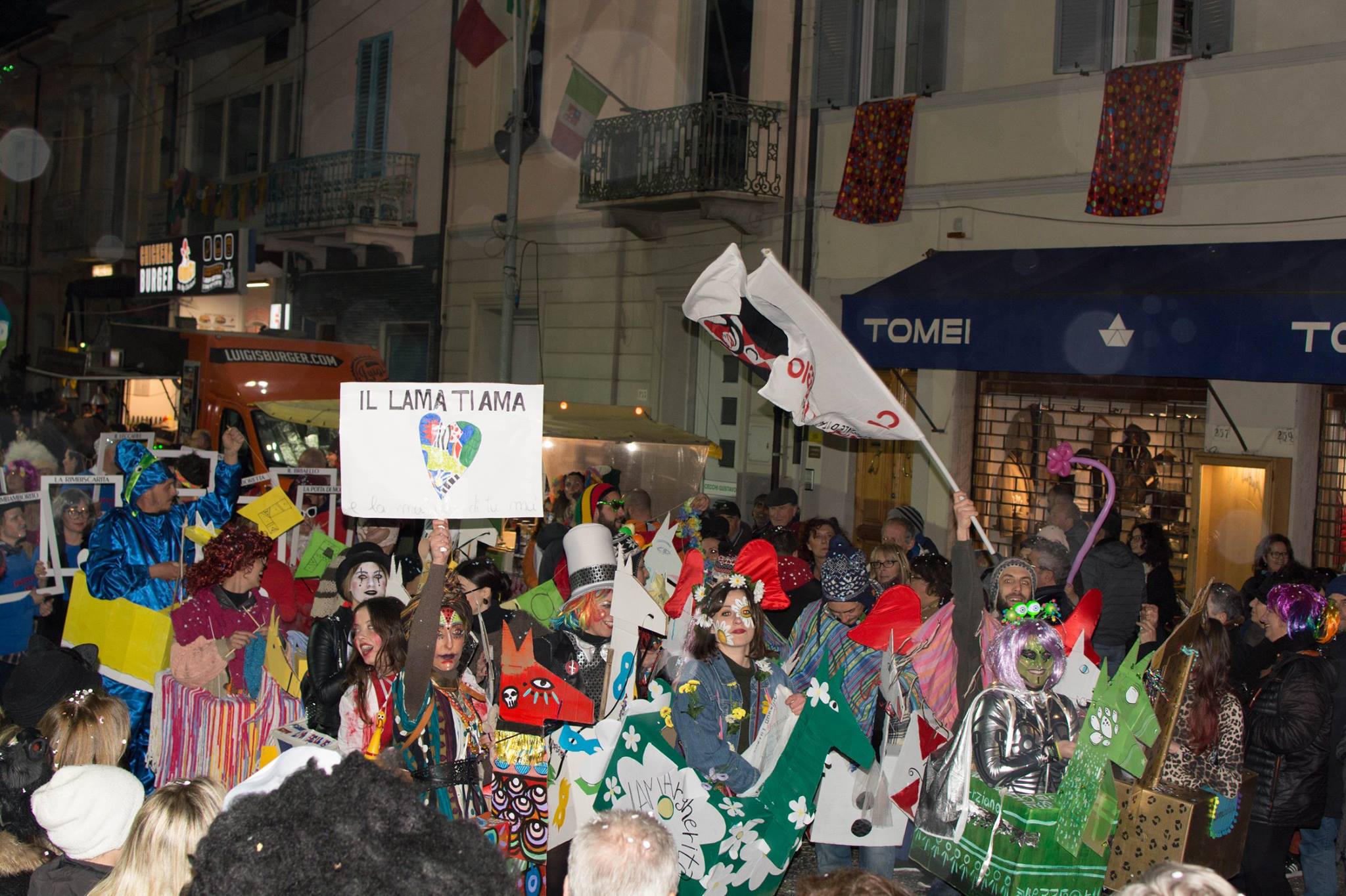 Sfilata e cena delle mascherate 2019