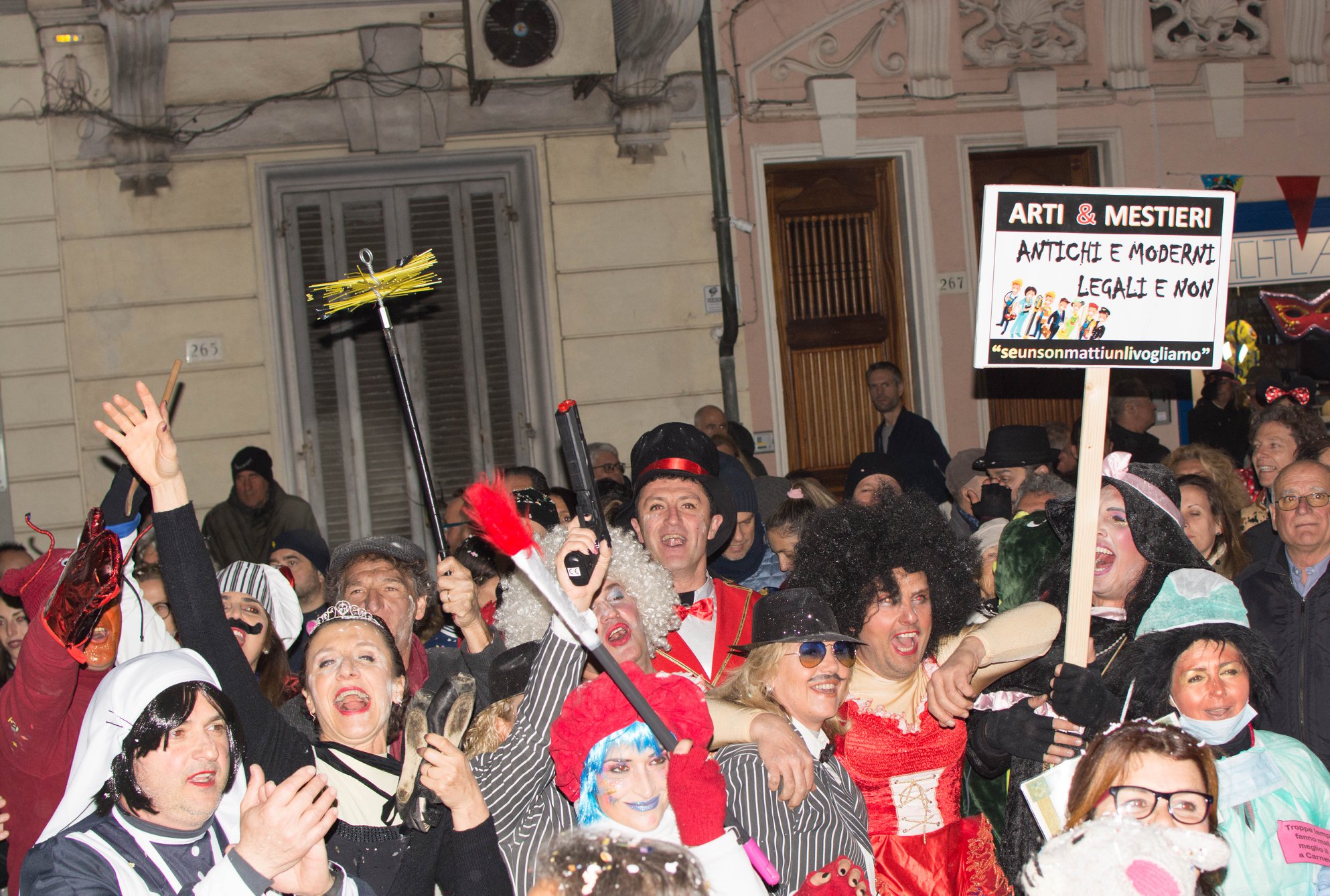 Sfilata e cena delle mascherate 2019