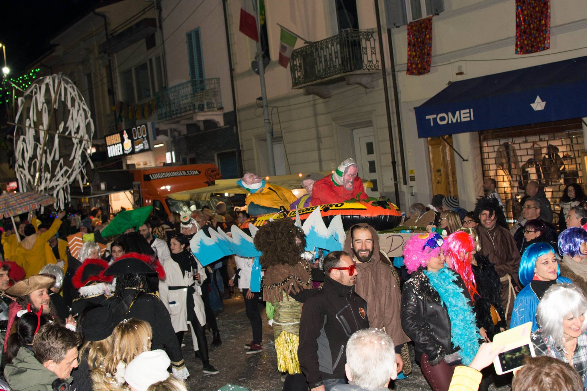 Sfilata e cena delle mascherate 2019