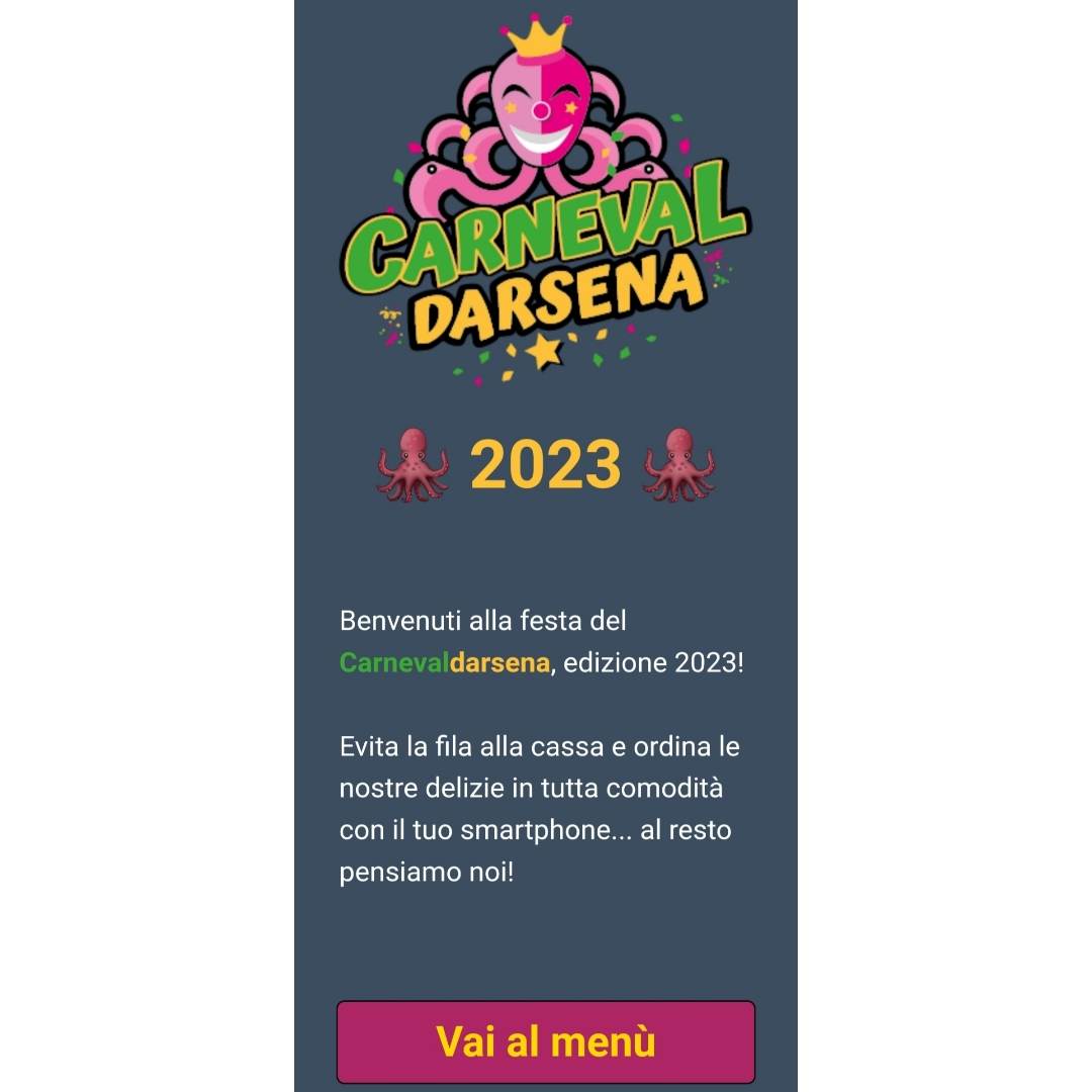 Arriva Carnevaldarsena Popular 🐙